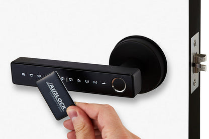 Auslock Novo Series N25 Door Handle Smart Lock (Black)