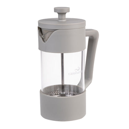 Casabarista Oslo Accent Stainless Steel Coffee Plunger 3 Cup 350ml Taupe