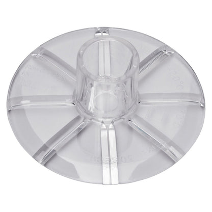 Bamix Plastic Powder Disc For Wet and Dry Food Processor Spice/Seeds Grinder White