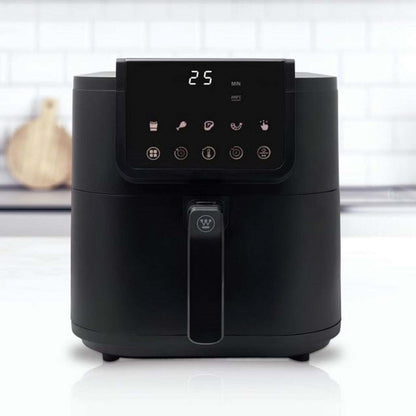 Westinghouse 1700W Air Fryer Benchtop Kitchen Oven Slimline Opti-Fry 8L (Black)