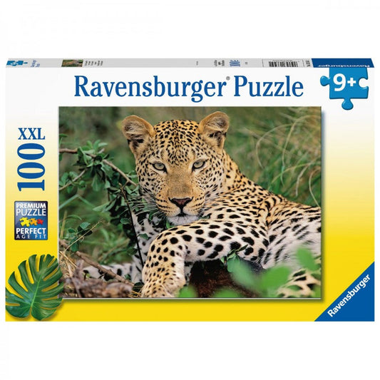 Ravensburger 100pc Lounging Leopard Puzzle
