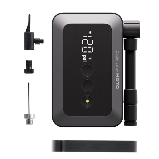 HOTO Air Pump Pocket - Mini Portable Tyre Inflator for Bike