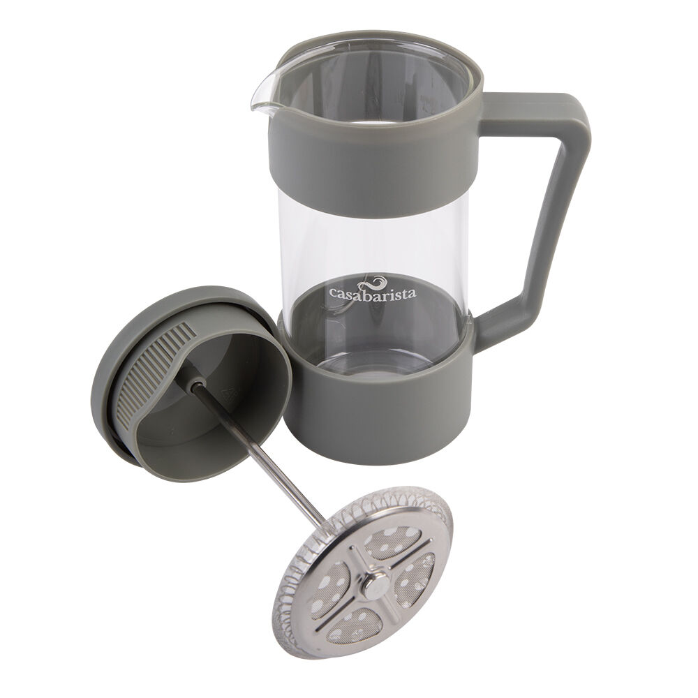 Casabarista Oslo Accent Stainless Steel Coffee Plunger 3 Cup 350ml Eucalypt
