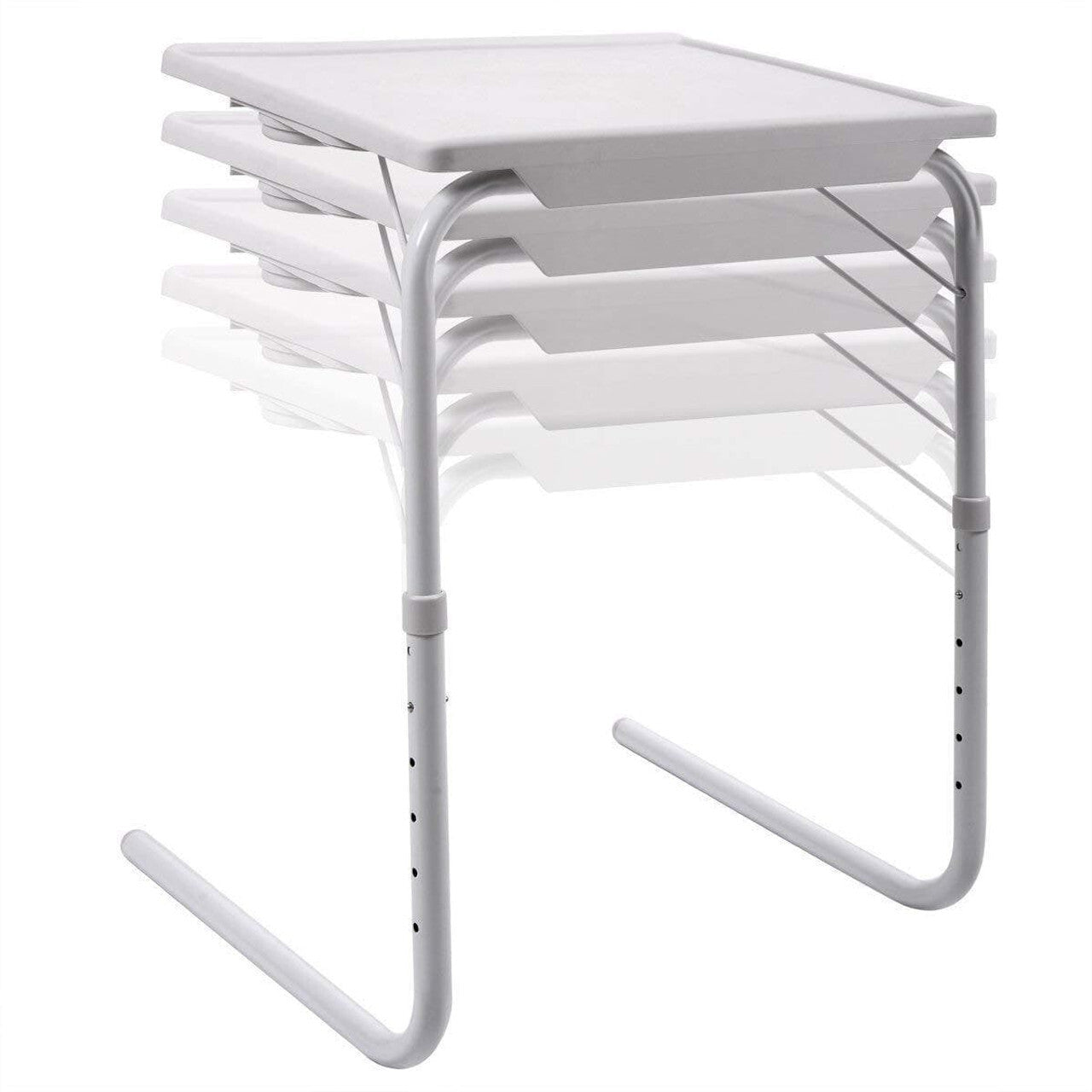 BR Home Adjustable Metal Sofa Folding Tray