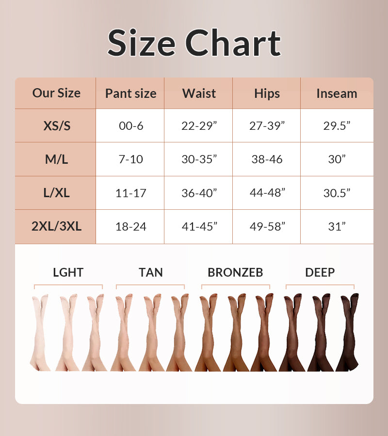 Willluxe® One-Seam Sculpting Thermal Tights