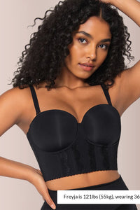 Willluxe® Low Back Strapless Bra