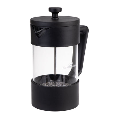 Casabarista Oslo Accent Stainless Steel Coffee Plunger 5 Cup 600ml Black