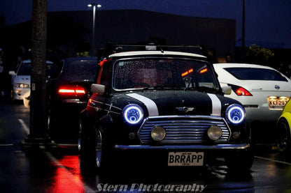 7 Inch RAINBOW HALO Round LED Headlights *Savage Performance*