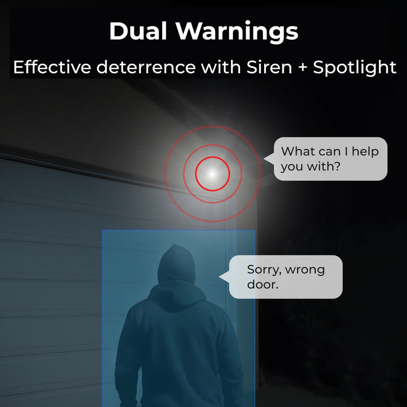 Reolink 4K Wi-Fi 6 Security Camera Outdoor with Spotlight Night Vision Lumus Pro