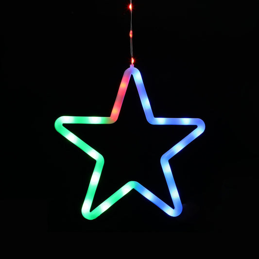 Lexi Lighting RGB Star Window Display - Battery Operate