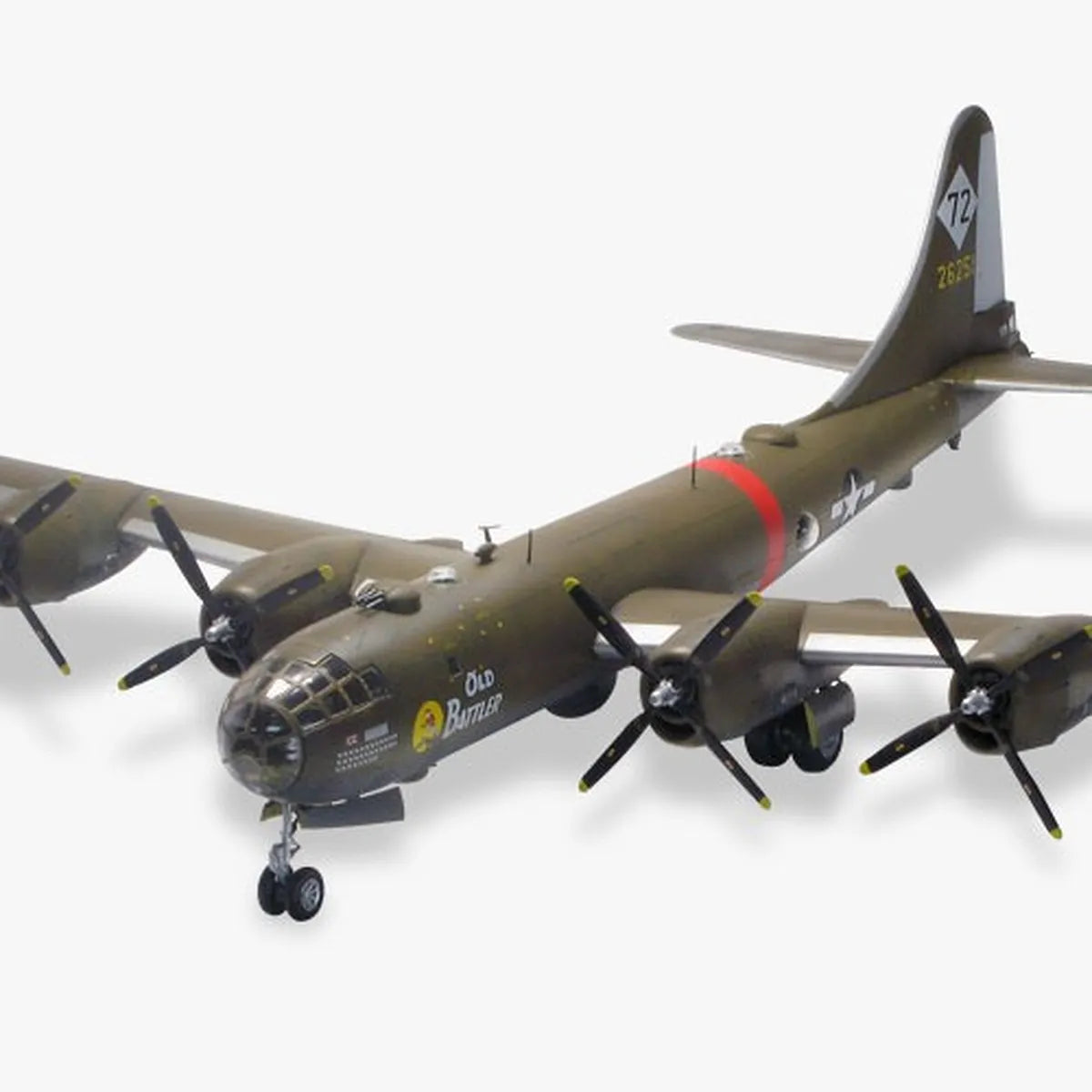 Academy 1/72 USAAF B-29A Old Battler Superfortress Scaled Plastic Model Kit