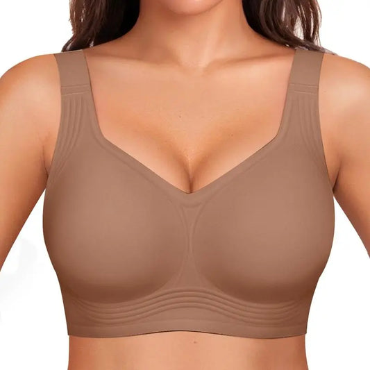 Willluxe® Women Wirefree Bras for Women Full Coverage No Underwire Everyday Bras Comfortable Wireless Padded Bras Willluxe Store