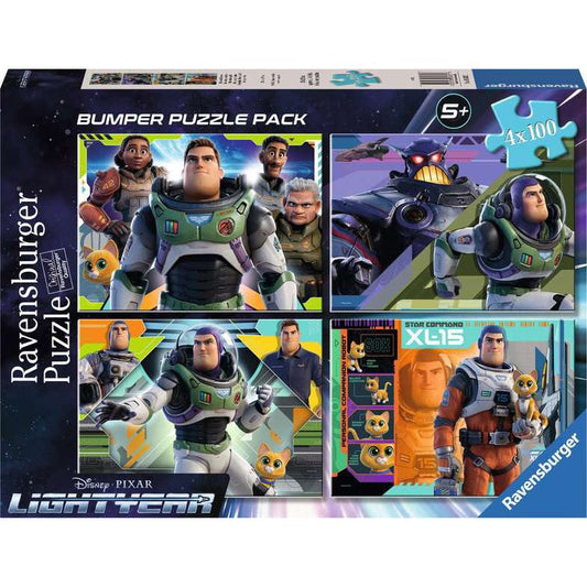 Ravensburger 4x100pc Buzz Lightyear Jigsaw Puzzle