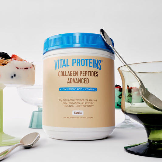 Vanilla Collagen Peptides Advanced - with Hyaluronic Acid & Vitamin C