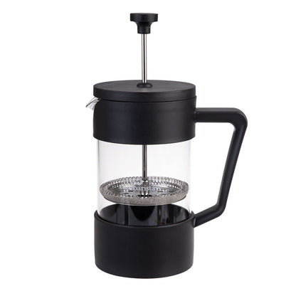 Casabarista Oslo Accent Stainless Steel Coffee Plunger 5 Cup 600ml Black