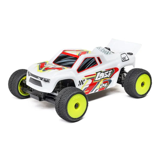 Losi Micro-T RC Stadium Truck Electric 2WD 1/28 Scale RTR - White