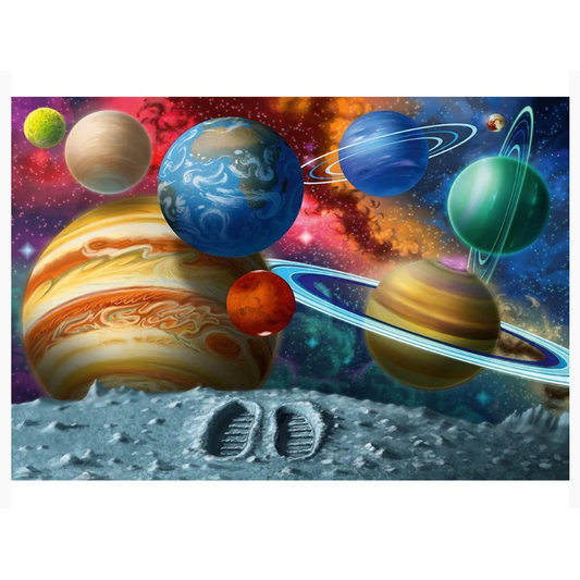 Ravensburger 24pc Stepping into Space Giant Floor Puzzle