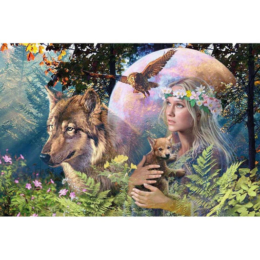 Ravensburger 3000pc Lady of the Forest Puzzle