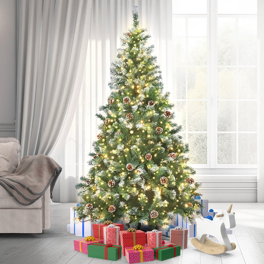 Christabelle 1.5m Pre Lit LED Christmas Tree with Pine Cones