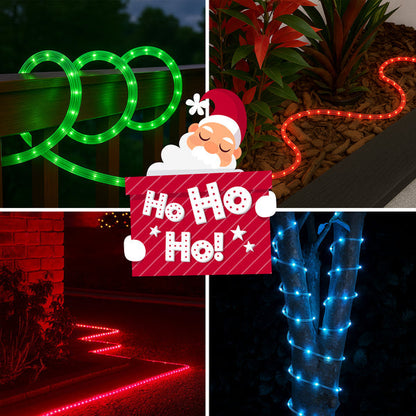 Lexi Lighting 10m LED Connectable Rope Light - Green