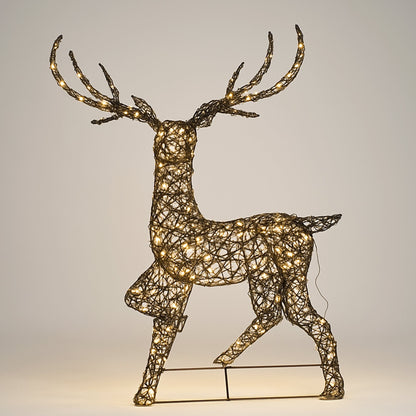 Lexi Lighting LED Classic Standing Reindeer