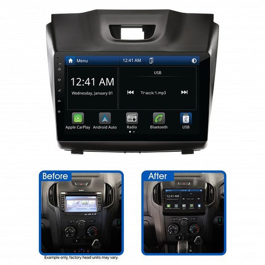 Aerpro AMAIZ1B 9" Multimedia Receiver Suit Holden and Isuzu Various Models