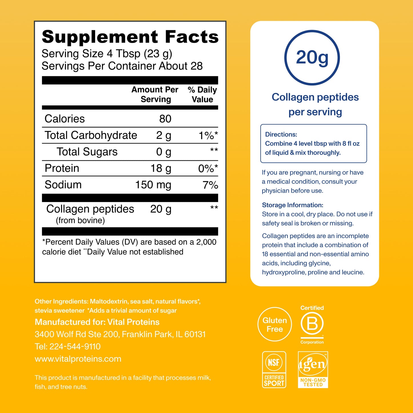 Vanilla Collagen Peptides