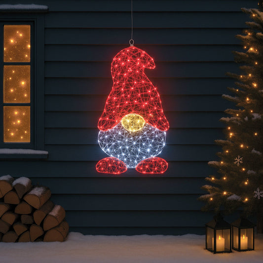 Lexi Lighting Outdoor Micr-LED Christmas Gonk Silhouette