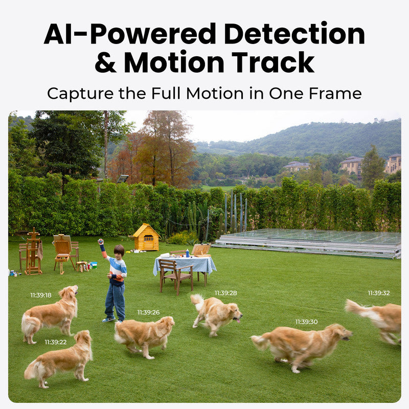 Reolink Dual-Lens 16MP UHD PoE IK10 Camera Motion Track Outdoor