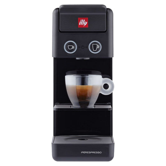 Illy Y3.3 Iperespresso Pod/Capsule Espresso Coffee Machine/Maker (Nera/Black)