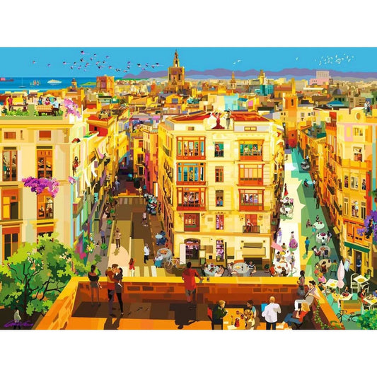 Ravensburger 1500pc Dining in Valencia 1