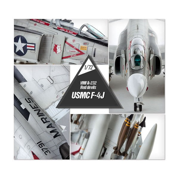 Academy 12556 1/72 USMC F4J   VMFA232 Red Devils