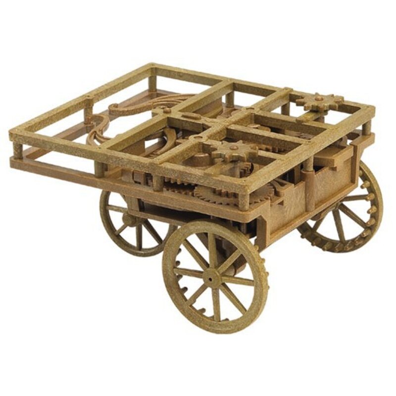 18129 Davinci SelfPropelling Cart Plastic Model Kit