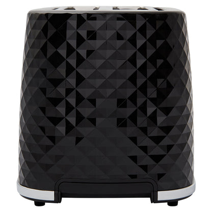 Westinghouse Electric 1.7L 2200W Kettle & 930W 2 Slice Bread Toaster Set (Black)