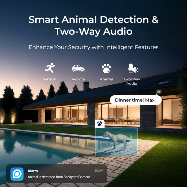 Reolink 12MP 145° View IK10 PoE Outdoor Security Camera