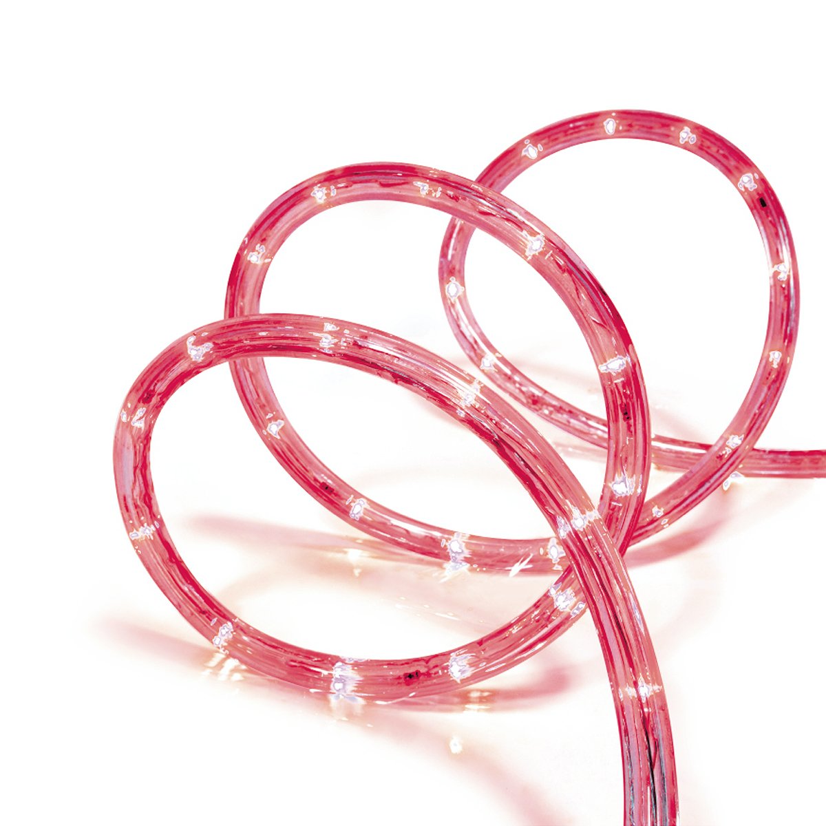 Lexi Lighting 10m LED Connectable Rope Light - Red