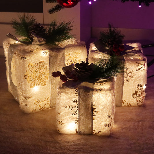 Lexi Lighting Lit Up Giftbox - Snow