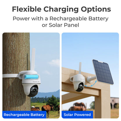 Reolink 4G LTE Battery PT Outdoor Security Camera with Solar Panel