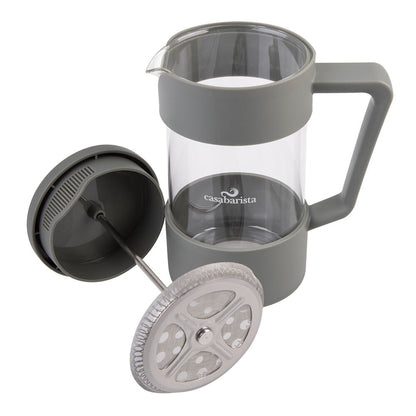 Casabarista Oslo Accent Stainless Steel Coffee Plunger 5 Cup 600ml Eucalypt