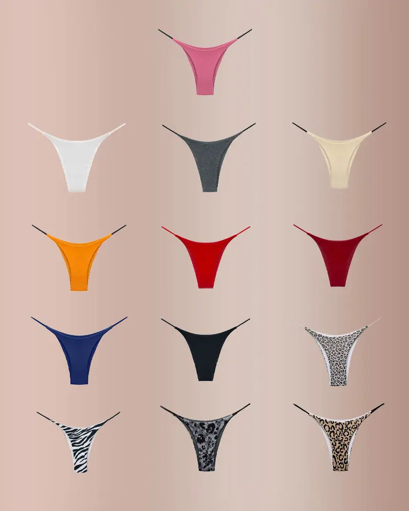 Willluxe® ForLove – Low-Rise Cotton Double Strap Semi-Thong