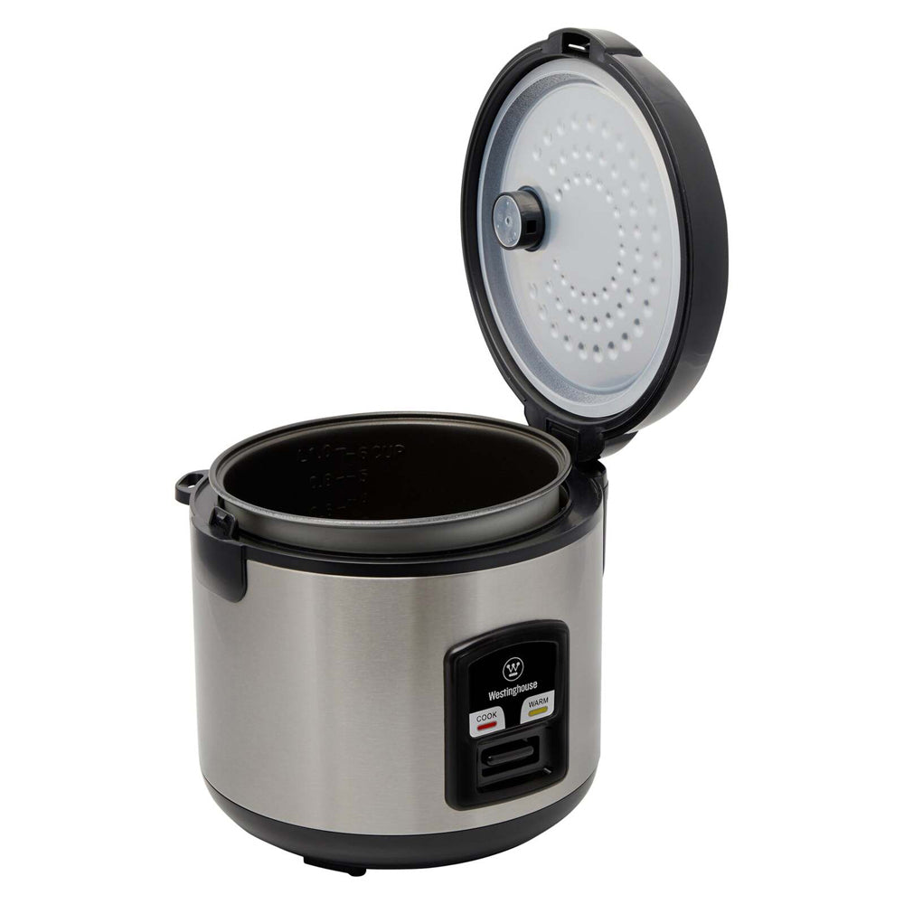Westinghouse 10 Cup Rice Cooker Stainless Steel & Steamer