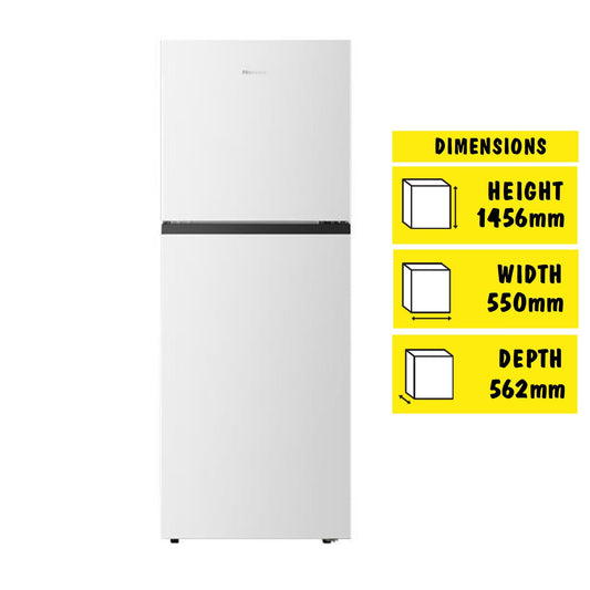 Hisense HRTF205 205L Top Mount Fridge (White)