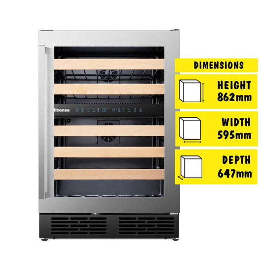 Hisense HRWC46 46-Bottle Wine Cabinet
