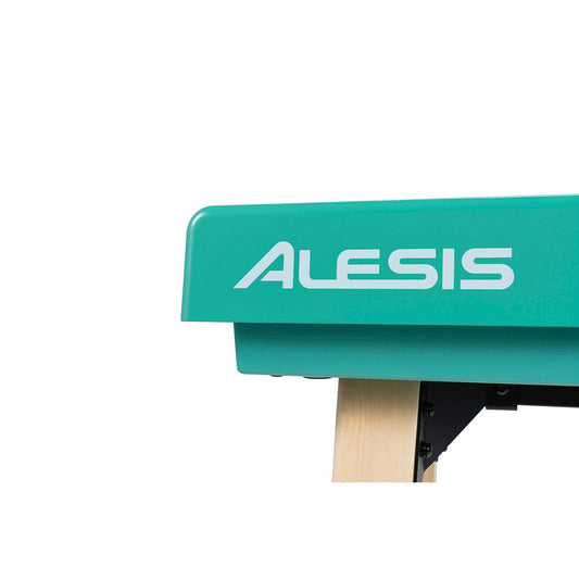 Alesis Recital Home Contemporary 88 Key Digital Piano with Wood Stand Turquoise