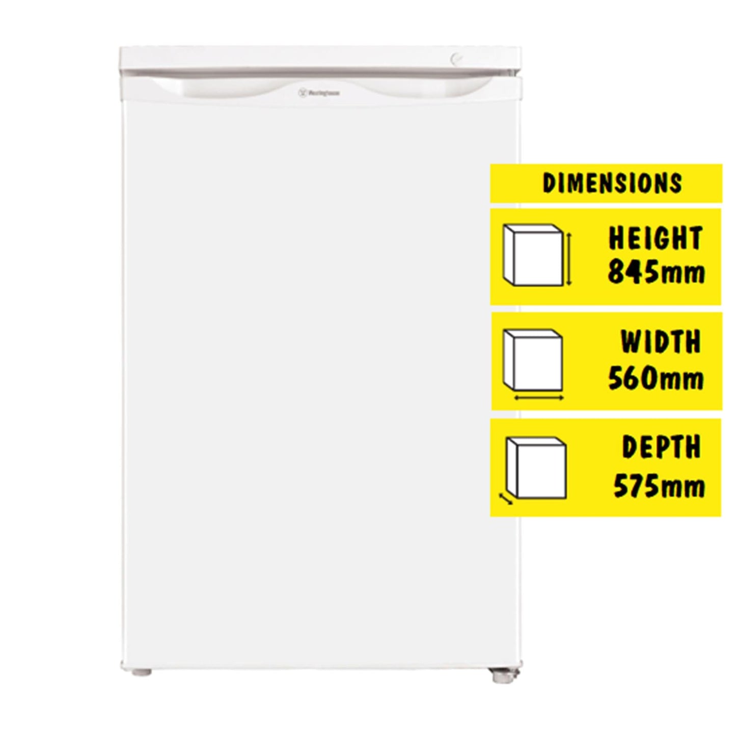 Westinghouse WFM0900WD 86L Upright Freezer (White)