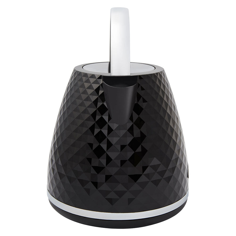 Westinghouse Electric 1.7L 2200W Kettle & 930W 2 Slice Bread Toaster Set (Black)