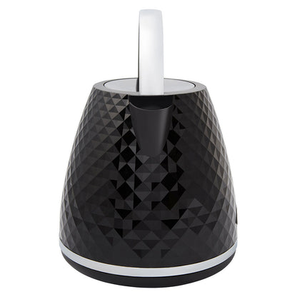 Westinghouse Electric 1.7L 2200W Kettle & 930W 2 Slice Bread Toaster Set (Black)