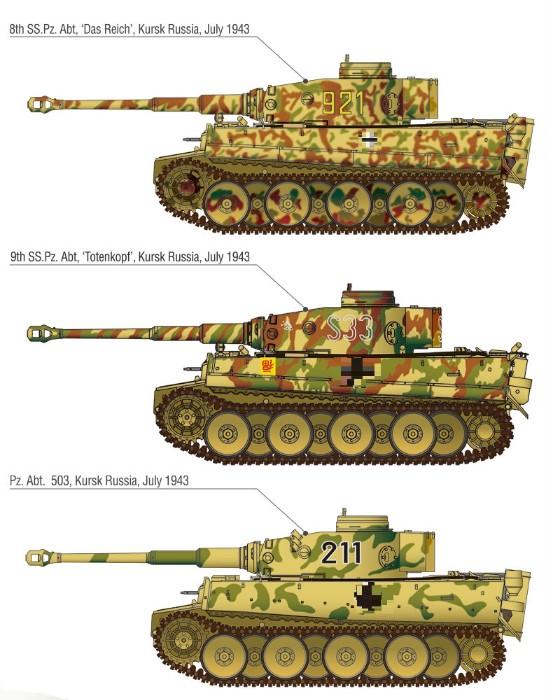 13509 1/35 German TigerI ver. Early Operation Citadel