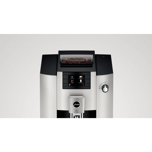 Jura E6 Automatic Coffee Machine (Platinum)