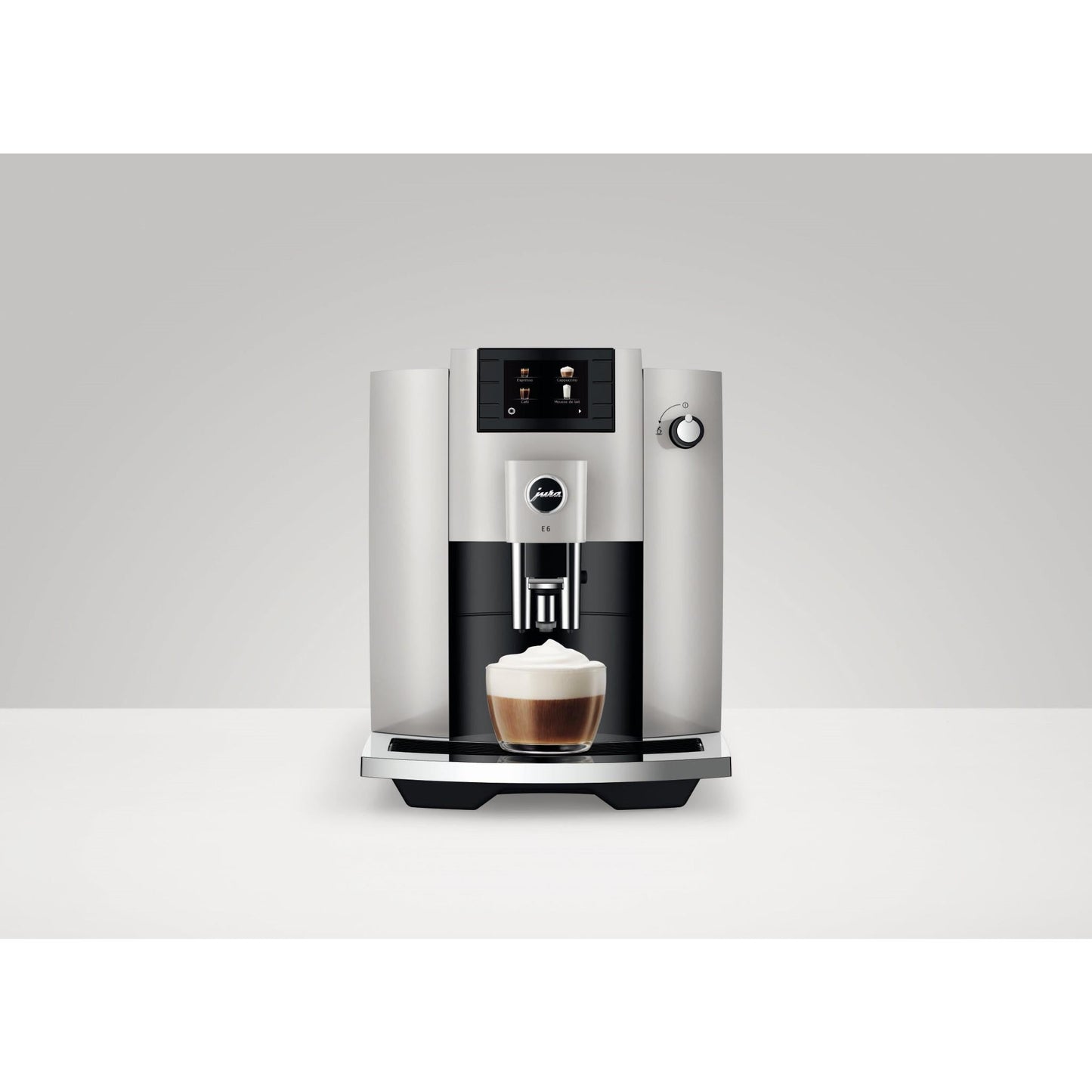 Jura E6 Automatic Coffee Machine (Platinum)
